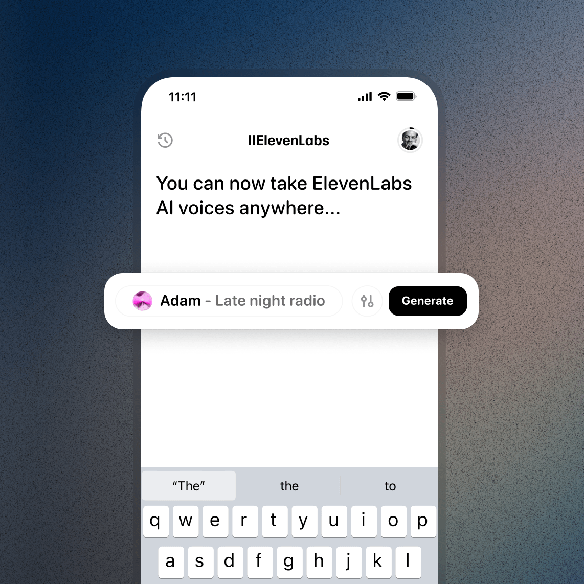 ElevenLabs – AI Voice Generator